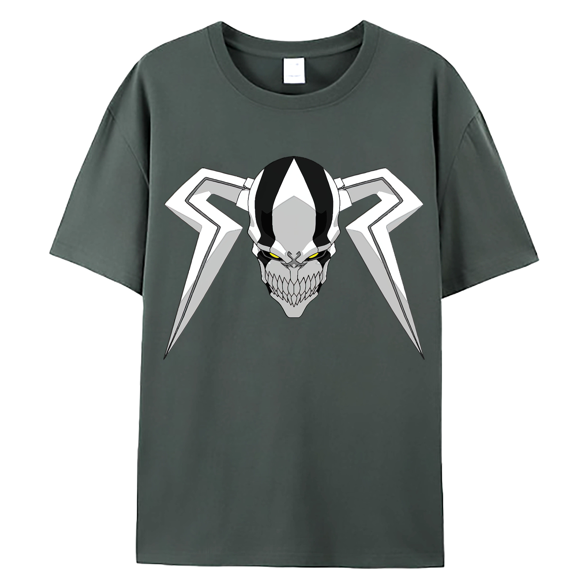 （画像用） ブリーチ 黒崎一護（くろさき いちご）BLEACH Kurosaki Ichigo 綿100％ メンズ半袖Tシャツ｜肌触りやわらか＆通気性